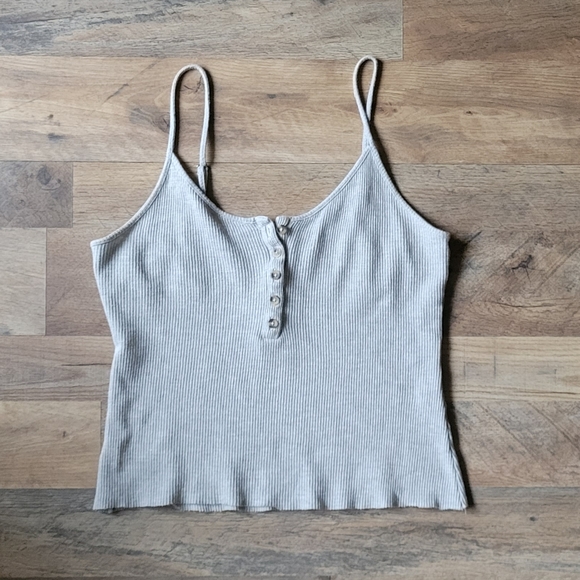 American Eagle Outfitters Tops - American Eagle Waffle Knit Tank Top